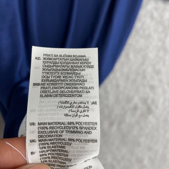 NWOT Adidas Men's XL Blue Active T-Shirt Regular Fit - Picture 5 of 6